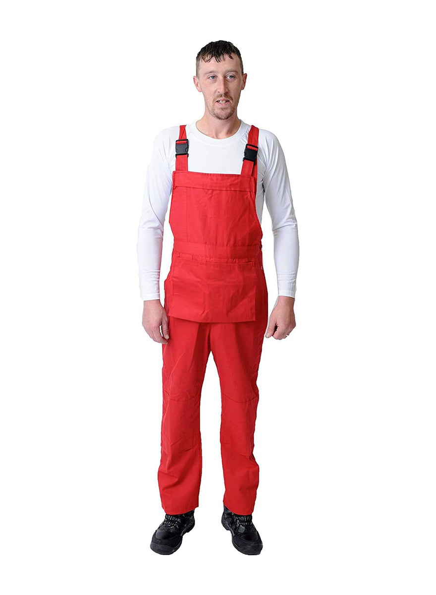 IBEX Men's Bib and Brace Dungaree Overalls Painters Suit for Decorator