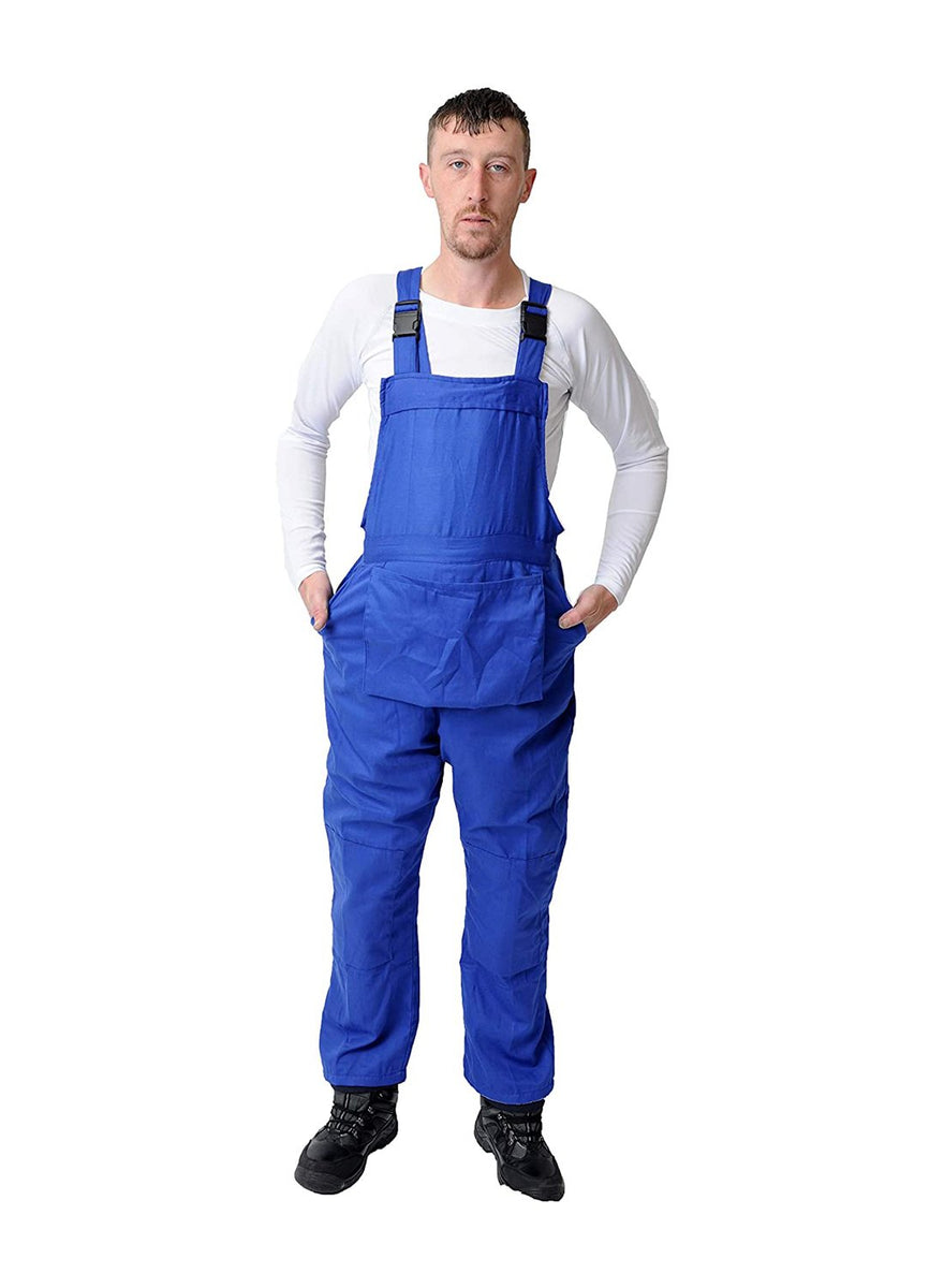 IBEX Men's Bib and Brace Dungaree Overalls Painters Suit for Decorator IBEXWORKWEAR