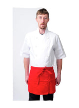 Black Pepper Mens Polycotton Short Waist Apron, Professional Home Kitchen Apron for Chefs, Waiters, Cooks, Catering, Bar Staff