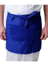 Black Pepper Mens Polycotton Short Waist Apron, Professional Home Kitchen Apron for Chefs, Waiters, Cooks, Catering, Bar Staff
