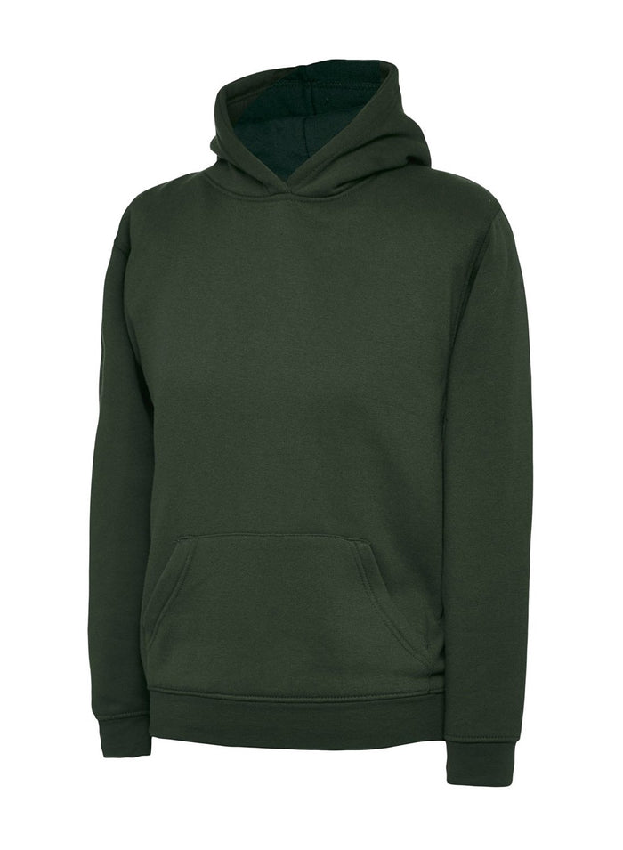Uneek UC503 300GSM Children Polyester Cotton Childrens Hooded Sweatshirt