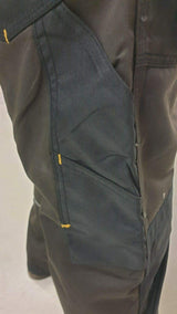 Ibex E4 Multi Pockets Mens Safety Work Trouser Workwear Cargo Pants with Knee Pad Pockets, Work Utility and Safety Trousers, Available in Black and Grey Colours, Sizes 28-50