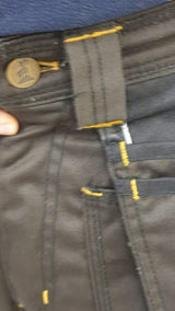 Ibex E4 Multi Pockets Mens Safety Work Trouser Workwear Cargo Pants with Knee Pad Pockets, Work Utility and Safety Trousers, Available in Black and Grey Colours, Sizes 28-50