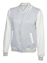 Uneek UC526 300GSM Unisex Polyester Cotton Ladies Varsity Jacket