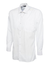 Uneek UC709 120GSM Men's Polyester Cotton Men's Poplin Full Sleeve Shirt