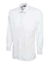 Uneek UC709 120GSM Men's Polyester Cotton Men's Poplin Full Sleeve Shirt