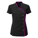 IBEX Beauty Piping Style Tunics Spa Salon Beautician Tunic Nail Massage Therapist Health Work Uniform