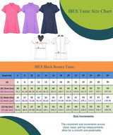 Ibex Black Beauty Tunic Spa Salon Beautician Tunic