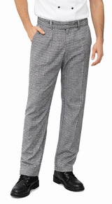 IBEX Chef Trousers for Men & Women – Unisex Chefs Trousers with Drawstring, Lightweight Poly-Cotton Professional Kitchen Pants (XS–5XL)