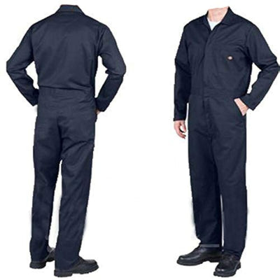 IBEX Men's Unisex C2 Dark Navy Boiler Suit Navy Coverall Overalls for College Student Workshop