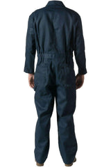 IBEX Men's Unisex C2 Dark Navy Boiler Suit Navy Coverall Overalls for College Student Workshop