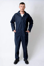 IBEX Men's Unisex C2 Dark Navy Boiler Suit Navy Coverall Overalls for College Student Workshop