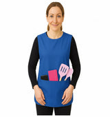 Black Pepper Unisex Plain Tabbard Apron for Waiters, Catering, Laundry, Cleaners