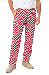 IBEX Chef Trousers for Men & Women – Unisex Chefs Trousers with Drawstring, Lightweight Poly-Cotton Professional Kitchen Pants (XS–5XL)