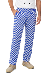 IBEX Chef Trousers for Men & Women – Unisex Chefs Trousers with Drawstring, Lightweight Poly-Cotton Professional Kitchen Pants (XS–5XL)
