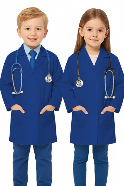 Black Pepper Kids Polycotton Kids Lab Coat, Fancy Dress Costume