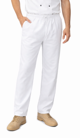 IBEX Chef Trousers for Men & Women – Unisex Chefs Trousers with Drawstring, Lightweight Poly-Cotton Professional Kitchen Pants (XS–5XL)