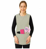 Black Pepper Unisex Plain Tabbard Apron for Waiters, Catering, Laundry, Cleaners