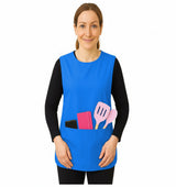 Black Pepper Unisex Plain Tabbard Apron for Waiters, Catering, Laundry, Cleaners