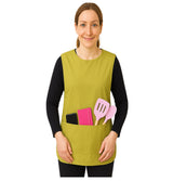 Black Pepper Unisex Plain Tabbard Apron for Waiters, Catering, Laundry, Cleaners