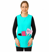 Black Pepper Unisex Plain Tabbard Apron for Waiters, Catering, Laundry, Cleaners