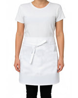 Black Pepper Mens Polycotton Short Waist Apron, Professional Home Kitchen Apron for Chefs, Waiters, Cooks, Catering, Bar Staff