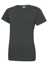 Uneek UC318 180GSM Unisex Ring Spun Combed Cotton Ladies Classic Crew Neck T-Shirt