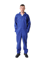 IBEX Men's Poly Cotton Coverall Overalls Painters Suit Decorators Mechanic Workwear