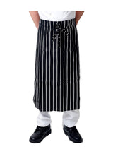 Black Pepper Mens Polycotton Long Waist Apron, Professional Home Kitchen Apron for Chefs, Waiters, Cooks, Catering, Bar Staff