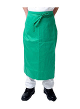 Black Pepper Mens Polycotton Long Waist Apron, Professional Home Kitchen Apron for Chefs, Waiters, Cooks, Catering, Bar Staff