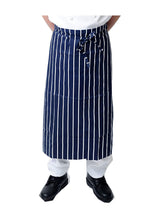 Black Pepper Mens Polycotton Long Waist Apron, Professional Home Kitchen Apron for Chefs, Waiters, Cooks, Catering, Bar Staff