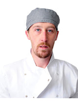 Black Pepper Unisex Polycotton Skull Caps Professional Catering Hat for Chefs, Cooks, Bakers, Mens and Womens