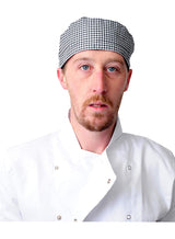 Black Pepper Unisex Polycotton Skull Caps Professional Catering Hat for Chefs, Cooks, Bakers, Mens and Womens