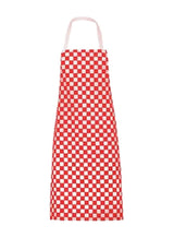 Black Pepper Unisex Polycotton Check Butcher Bib Aprons with Pocket, Professional Home Kitchen Apron