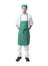 Black Pepper Mens Polycotton Halter Neck Bib Apron with Pocket for Chefs, Waiters, Restaurants