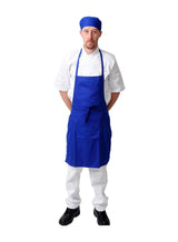 Black Pepper Mens Polycotton Halter Neck Bib Apron with Pocket for Chefs, Waiters, Restaurants