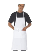 Black Pepper Mens Polycotton Halter Neck Bib Apron with Pocket for Chefs, Waiters, Restaurants