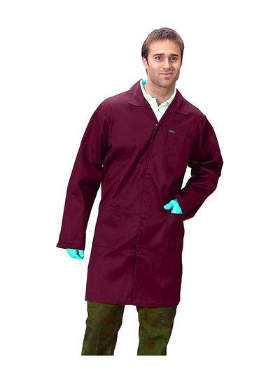 Black Pepper Mens Lab Coat, Warehouse Coat, Doctor Technician Food Coat