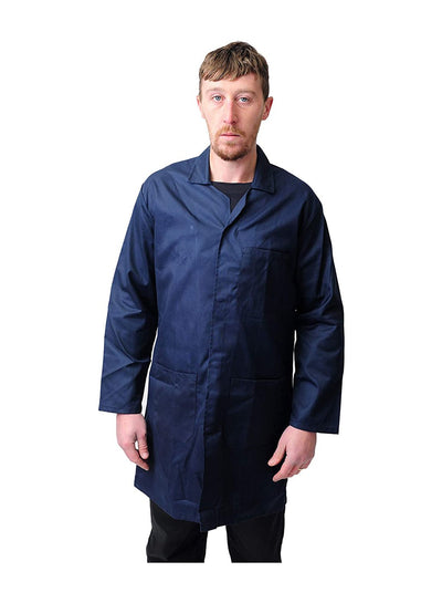 Black Pepper Mens Lab Coat, Warehouse Coat, Doctor Technician Food Coat