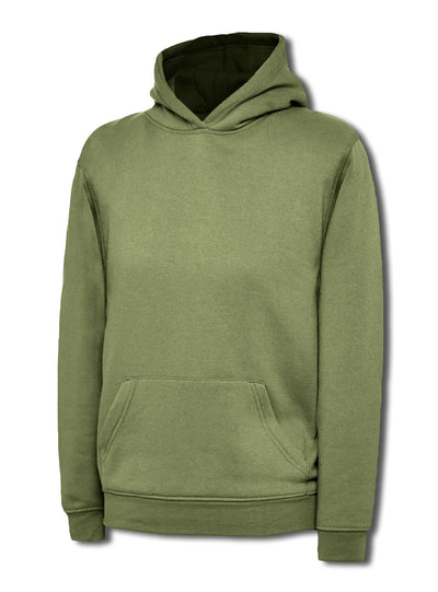 Uneek UC503 300GSM Children Polyester Cotton Childrens Hooded Sweatshirt