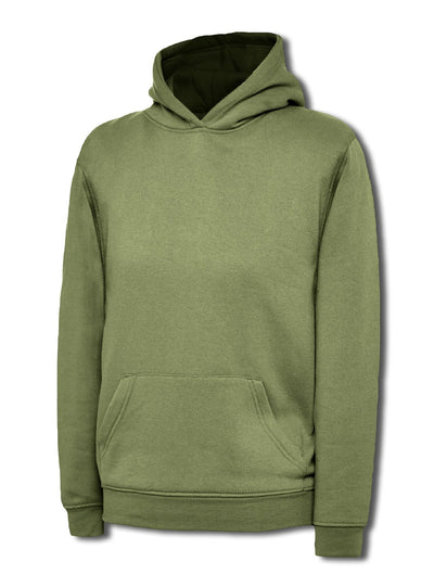 Uneek UC503 300GSM Children Polyester Cotton Childrens Hooded Sweatshirt