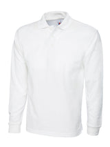 Uneek UC113 220GSM Unisex Polyester Cotton Longsleeve Poloshirt