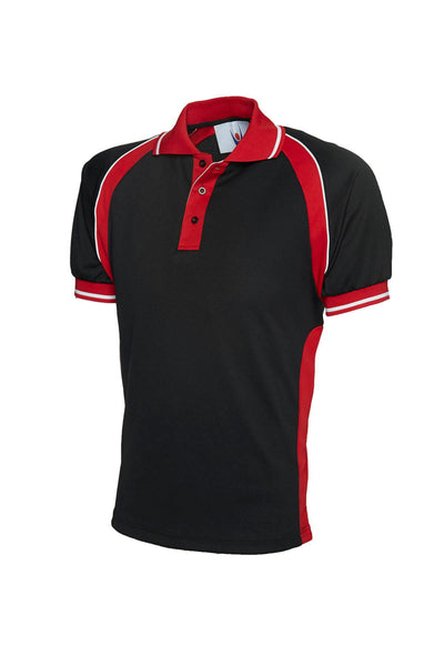 Uneek UC123 180GSM Unisex Polyester Sports Poloshirt