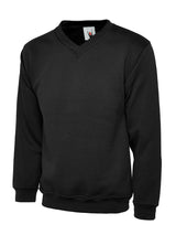 Uneek UC204 300GSM Unisex Polyester Cotton Premium V-Neck Sweatshirt