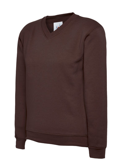 Uneek UC206 300GSM Children Polyester Cotton Childrens V Neck Sweatshirt