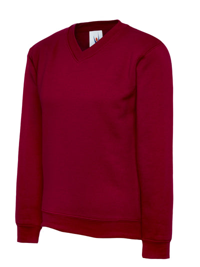 Uneek UC206 300GSM Children Polyester Cotton Childrens V Neck Sweatshirt