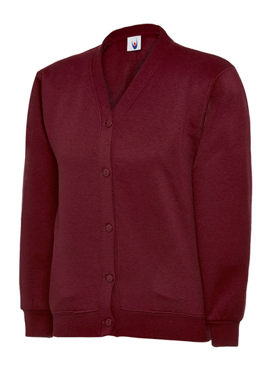 Uneek UC207 300GSM Children Polyester Cotton Childrens Cardigan