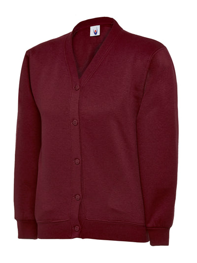 Uneek UC207 300GSM Children Polyester Cotton Childrens Cardigan
