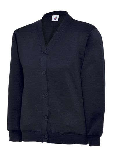 Uneek UC207 300GSM Children Polyester Cotton Childrens Cardigan
