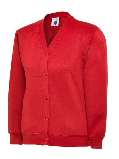 Uneek UC207 300GSM Children Polyester Cotton Childrens Cardigan